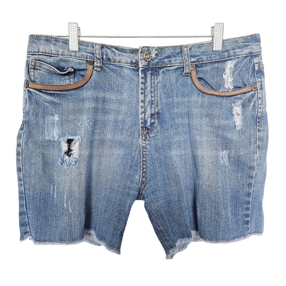 Reuse Denim Jean Bermuda Shorts
